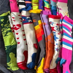 Colorful Patterned compression Socks size small medium from pro compression